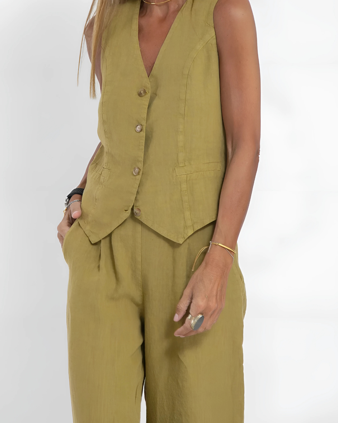 Conjunto Casual Luma | 2 Peças (Leve e Soltinho)