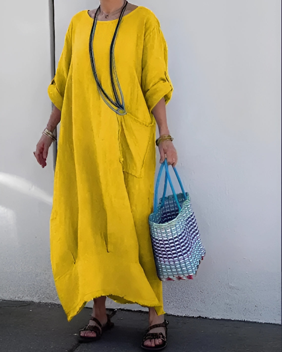 Vestido Autumn Max Comfort | Casual (Queridinho do Verão Europeu) - Linho Premium