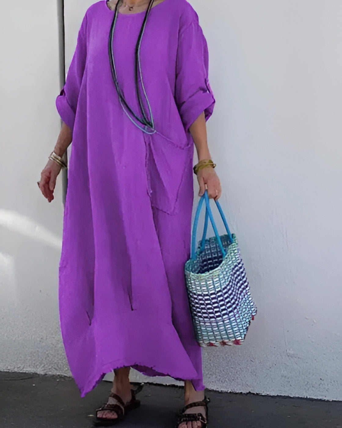 Vestido Autumn Max Comfort | Casual (Queridinho do Verão Europeu) - Linho Premium