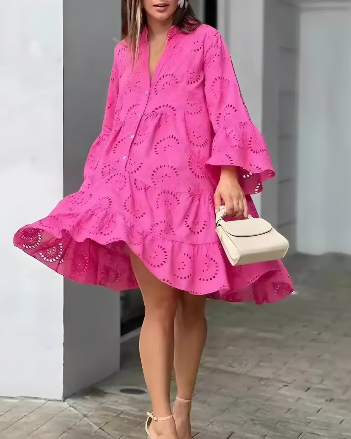 Vestido Bruna | Algodão Premium (Casual Europeu)