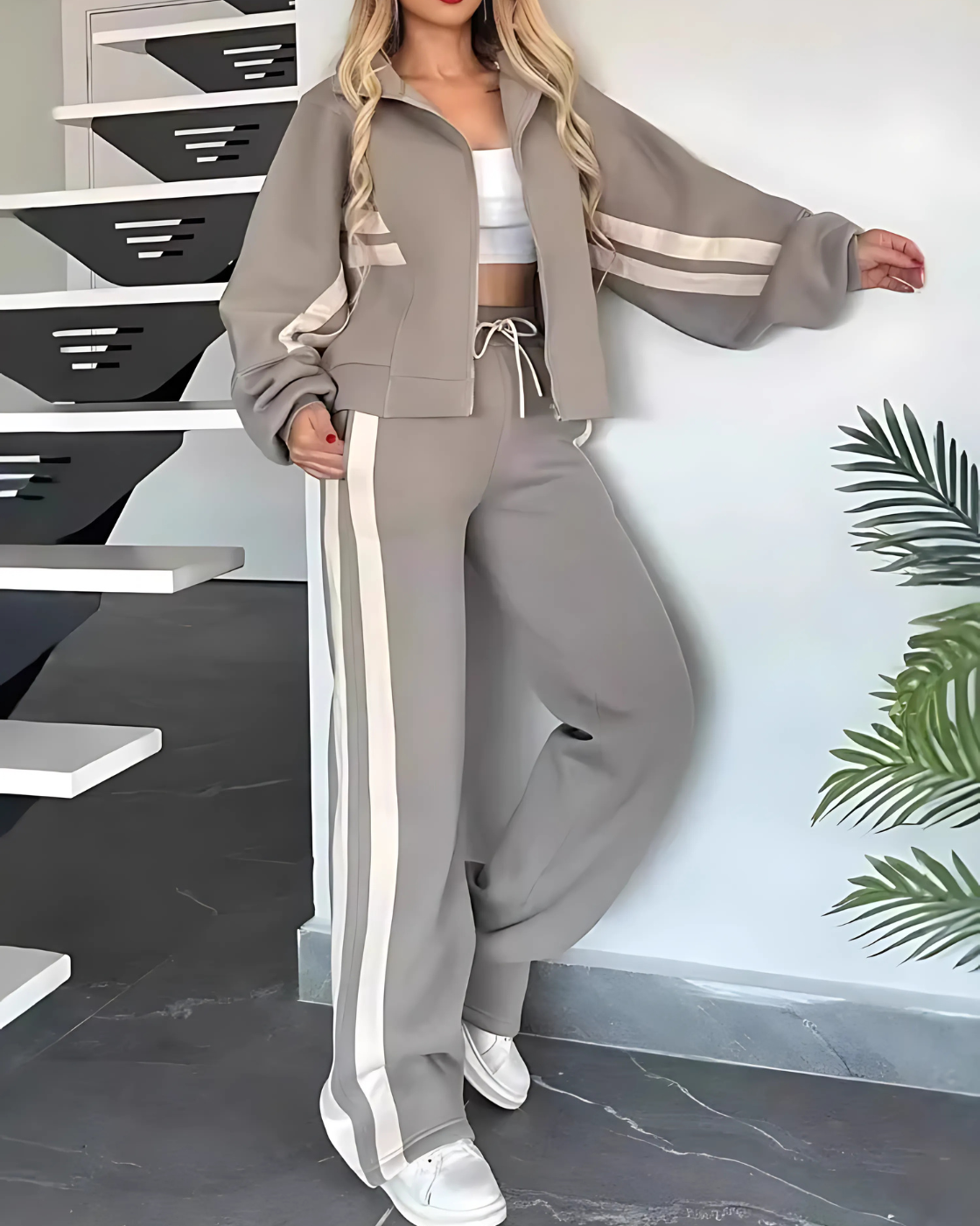 Conjunto Amora Y2K | 2 Peças - (Estilo Europeu)