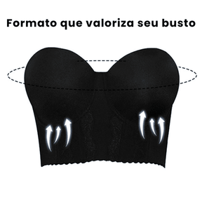 Sutiã Corset Modelador – Elegância e Sustentação [COMPRE 1 LEVE 2] + Alças Removíveis Grátis
