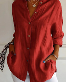 Camisa Ivy de Linho e Algodão