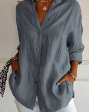 Camisa Ivy de Linho e Algodão