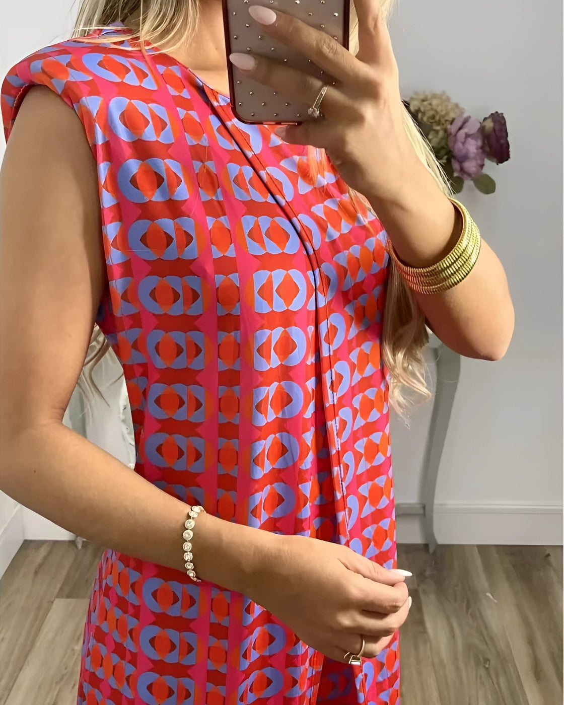 Conjunto Helena |  Sem Manga  - Linho Premium (Estilo Europeu)