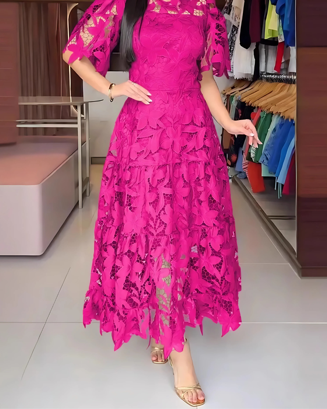 Vestido Marton | Renda - Primavera 2025 - (Estilo Europeu)