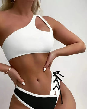 Biquíni de Ombro Único Stella