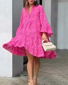 Vestido Bruna | Algodão Premium (Casual Europeu)