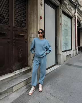 Conjunto Isadora | 2 peças - Algodão Premium (Estilo Europeu)